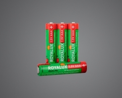 محصولات جانبی باتری رویالوکس نیم قلمی Plus Alkaline پارس شعاع 