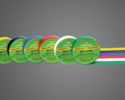 محصولات جانبی محصولات جانبی چسب برق رنگی پارس شعاع
