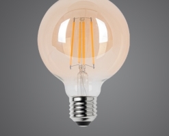 لامپ لامپ - فیلامنت لامپ ۸ وات G95 LED فیلامنتی E27 پارس شعاع