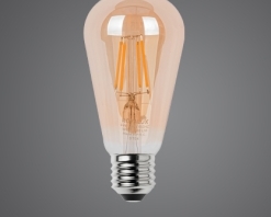 لامپ لامپ - فیلامنت لامپ ۶ وات ST64 LED فیلامنتی E27 پارس شعاع